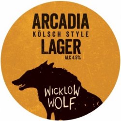 wicklow wolf arcadia lager kolsch can - Martins Off Licence