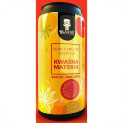 Gwarek KWAŚNA MATERIA  Passion Fruit Mango Nectarine Double Sour Ale - Sklep Impuls