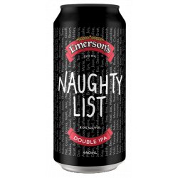 Emersons Naughty List Double IPA 440ml - The Beer Cellar