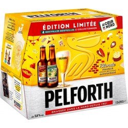 PELFORTH BiÃre blonde du Nord 5,8% bouteilles 12x25cl (pack de 12) - Selfdrinks