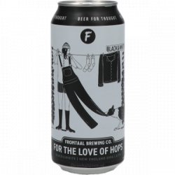 Frontaal For the Love of Hops Black & White NEDIPA - Drankgigant.nl