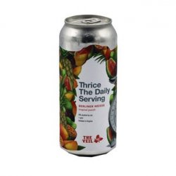 The Veil Brewing Co. collab Trillium Brewing Company - Thrice the Daily Serving: Tropical Punch (Freaky Friday Edition) - Bierloods22