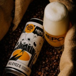 Nepomucen  Browarny ALL EYEZ ON ME  Coffee Hazy Double IPA - Sklep Impuls