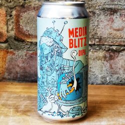 Burning Sky Media Blitz DIPA 8% (440ml) - Caps and Taps