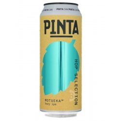 PINTA Hop Selection: Motueka