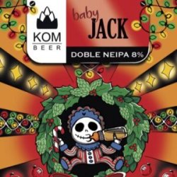 KOM Beer JACK  neipa 8 % - KOM Beer