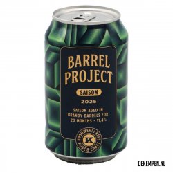 Brouwerij Kees Barrel Project 2025, Dark Saison Aged In Brandy Barrels Brouwerij Kees Barrel Project 2025, Dark Saison Aged In Brandy Barrels