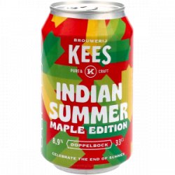 Brouwerij Kees Indian Summer Maple Edition Doppelbock - Drankgigant.nl