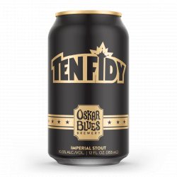 Oskar Blues - Ten Fidy Imperial Stout 10.5% ABV 355ml Can - Martins Off Licence