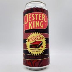 Jester King Coolship Bloodbath Beet + Coffee Farmhouse Ale Can - Bottleworks