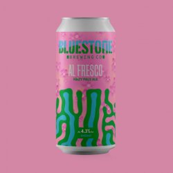 Bluestone Al Fresco Hazy Pale Ale 4.3%ABV 440ml can - Stori Beer & Wine