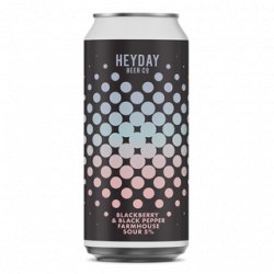 Heyday Blackberry & Black Pepper Farmhouse Sour 440ml - The Beer Cellar