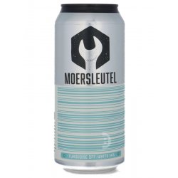 Moersleutel Craft Brewery Barcode: Turquoise Off-White
