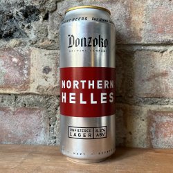 Donzoko Northern Helles 4.2% (500ml) - Caps and Taps