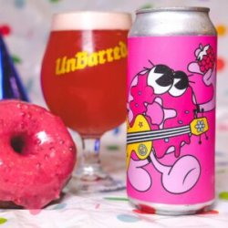 UnBarred Brewery  Donut Party Series: Raspberry Jammin’ [6.3% Sour] - Red Elephant