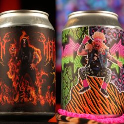 Pack Glam  Black Metal - Une bière et Jivay