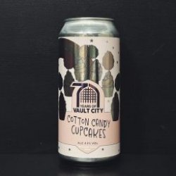 Vault City Brewing Cotton Candy Cupcakes