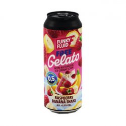 Funky Fluid Free Gelato: Raspberry Banana Shake Funky Fluid Free Gelato: Raspberry Banana Shake
