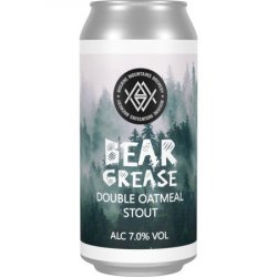 Mourne Mountains- Bear Grease, Double Oatmeal Stout 7% ABV 440ml Can - Martins Off Licence