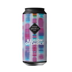 Frau Gruber - Illusion OF Choice DDH IPA 6.8% ABV 440ml Can - Martins Off Licence