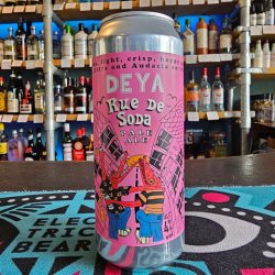 DEYA Brewing Company Rue de Soda