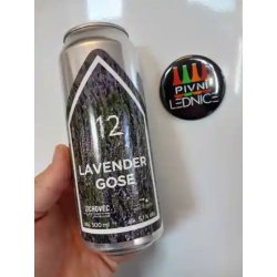 Rodinný pivovar Zichovec Lavender Gose 12 Rodinný pivovar Zichovec Lavender Gose 12