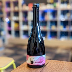 Wild Beer  Burning Sky  Fork - Shnoodlepip - 6.5% Red Wine BA Pink Peppercorn & Hibiscus Farmhouse Ale - 500ml Bottle - The Triangle