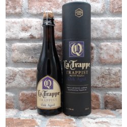 La Trappe Quadrupel Oak Aged Batch 45 - Met koker 2022 - 37.5 CL - Gerijptebieren.nl