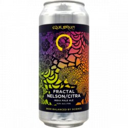 Equilibrium – Fractal NelsonCitra - Rebel Beer Cans