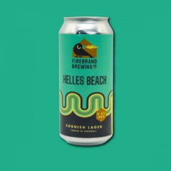 Firebrand Brewing Co.  Helles Beach [4.4% Lager] - Red Elephant