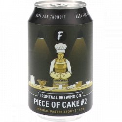 Frontaal Piece Of Cake #2 Imperial Pastry Stout - Drankgigant.nl