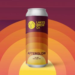 Lakes Brew Co Afterglow  DDH Hazy IPA  7% - Lakes Brew Co