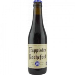 Abbaye N-D De Saint Remy Trappistes Rochefort 10 Brune 33cl - Charlemagne Boissons