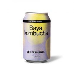 Lov ferments PACK 12 LATAS BAYA KOMBUCHA  330ml - Lov ferments