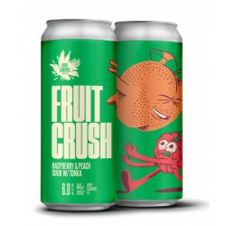 Dois Corvos Fruit Crush  - Kettle Sour with Raspberry and Peach - Dois Corvos Cervejeira