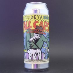 DEYA Brewing Co - All Caps - 6% (500ml) - Ghost Whale