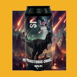 Disruption Is Brewing, Prehistoric Chaos, DIPA, 8.0%, 440ml - The Epicurean