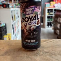Funky Fluid Royal Cookie: Rocky Road