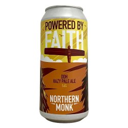 Northern Monk- Powered By Faith Hazy IPA 5.6% ABV 440ml Can - Martins Off Licence