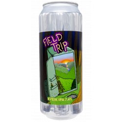 Lervig - Field Trip Kveik IPA 7.4% ABV 500ml Can - Martins Off Licence