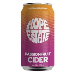 Hope Passionfruit Cider - Beer Store Australia