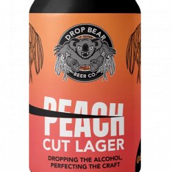 Drop Bear Beer Co. Peach Cut Lager Drop Bear Beer Co. Peach Cut Lager