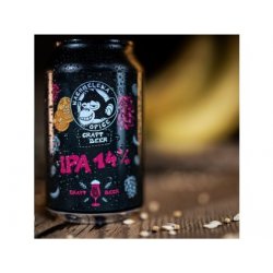 NACHMELENÁ OPICE - IPA 14% plech - 0,3L - PIVNÍ NEBE