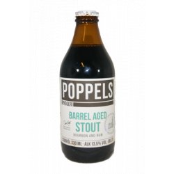 Poppels Bryggeri  Barrel Aged Stout – Bourbon and Rum - Brother Beer