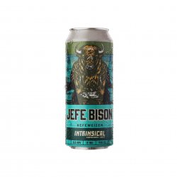 Intrinsical  Jefe Bison  Hefeweizen - Barbudo Growler