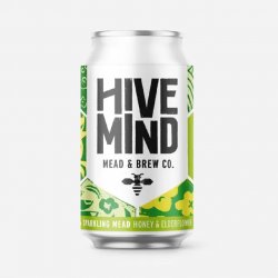 Hive Mind Mead & Brew Co Honey & Elderflower Sparkling Mead Hive Mind Mead & Brew Co Honey & Elderflower Sparkling Mead