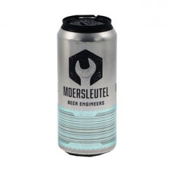 Moersleutel Craft Brewery Barcode: Silver & Aquamarine