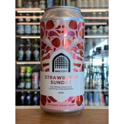 Vault City Brewing Strawberry Sundae