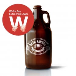 #1 White Bay - Extra Pale Lager - The Beer Barrel