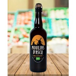 Moulins d’Ascq Blonde bio  75cl - M’BIO